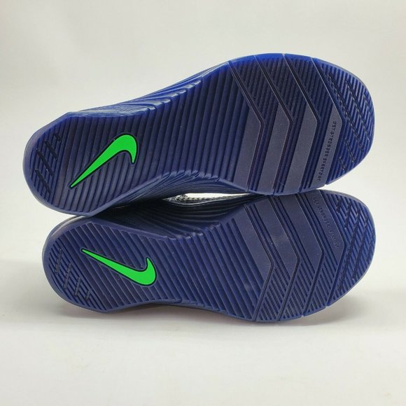 Nike Metcon 6 Flyease "I Am Not A Robot" Mens Blue Void Crimson DB3790-400 NEW - Picture 8 of 11